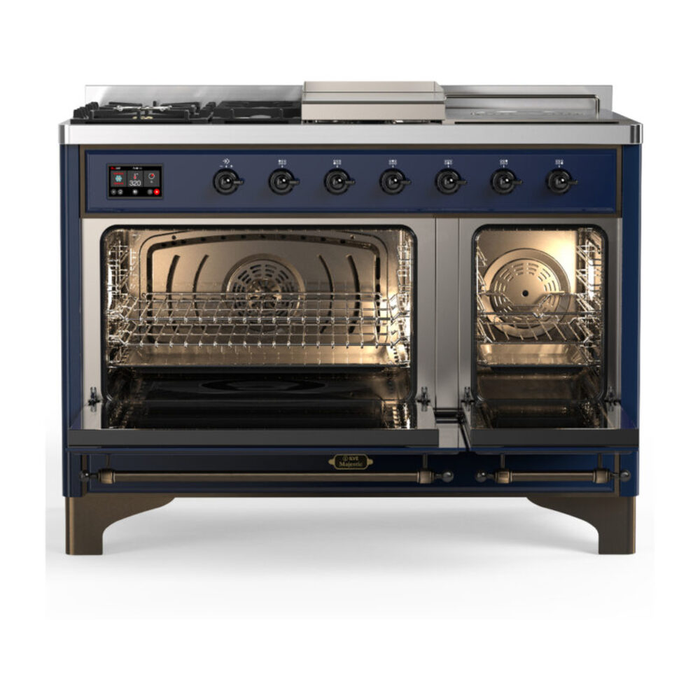 ILVE-UM48FSQNR3MBB-Double Oven Open View