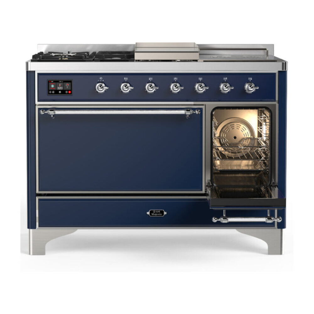 ILVE-UM48FSQNR3MBC-Secondary Oven Open View