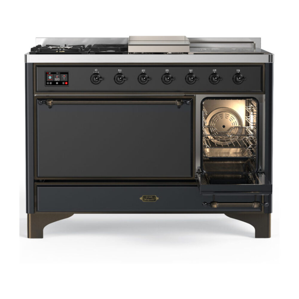 ILVE-UM48FSQNR3MGBLP-Secondary Oven Open View