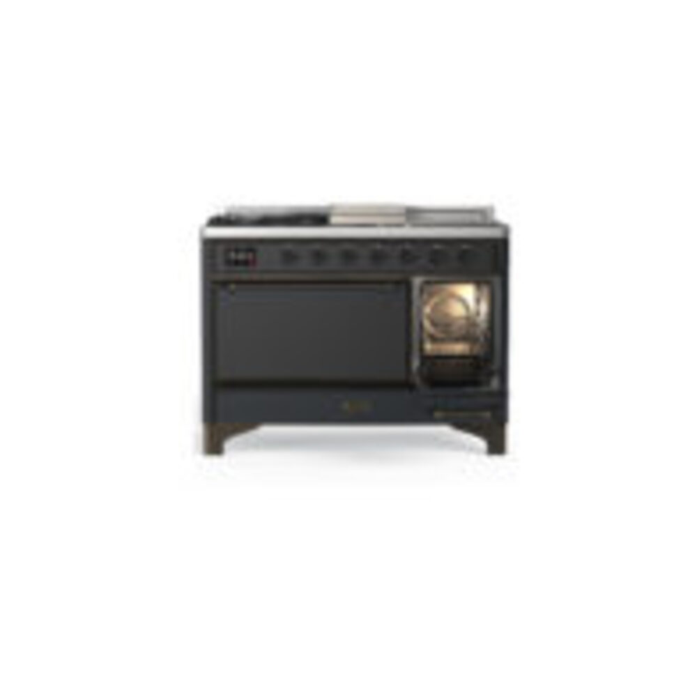 ILVE-UM48FSQNR3MGB-Secondary Oven Open View
