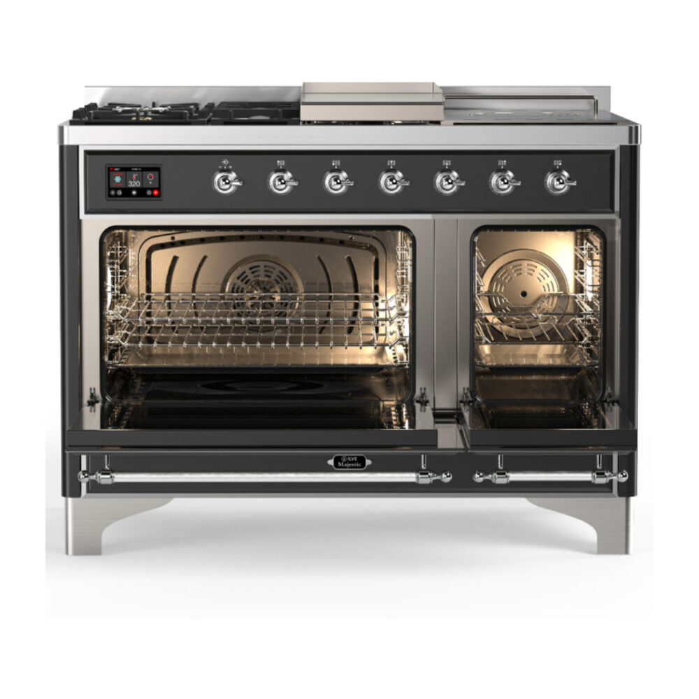 ILVE-UM48FSQNR3MGCLP-Double Oven Open View