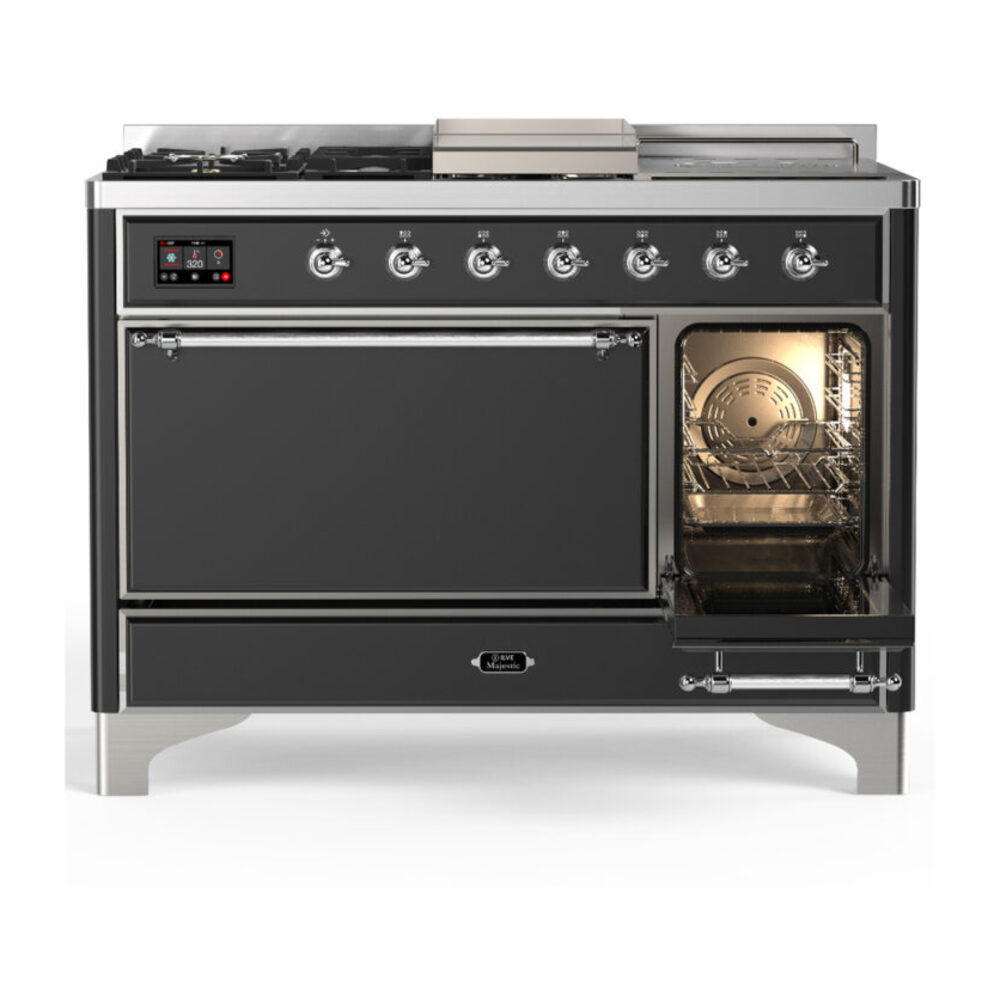ILVE-UM48FSQNR3MGCLP-Secondary Oven Open View