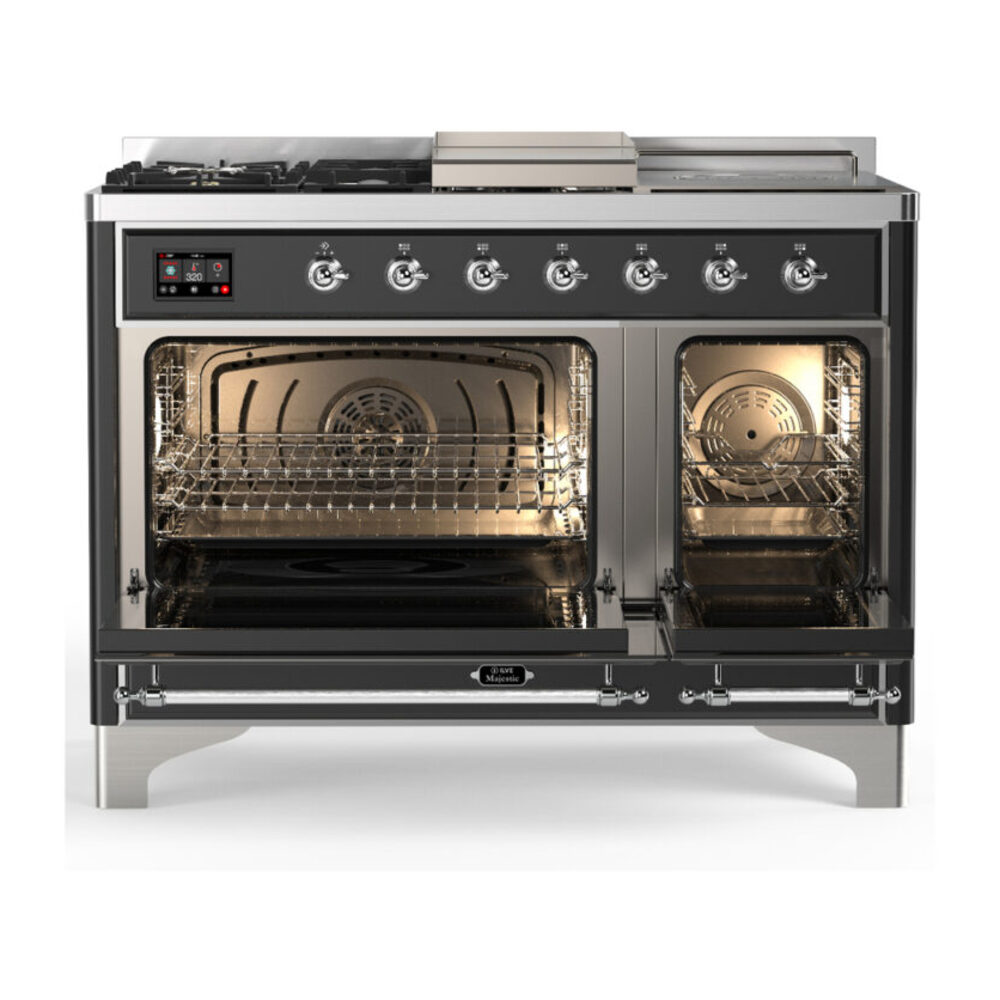 ILVE-UM48FSQNR3MGC-Double Oven Open View
