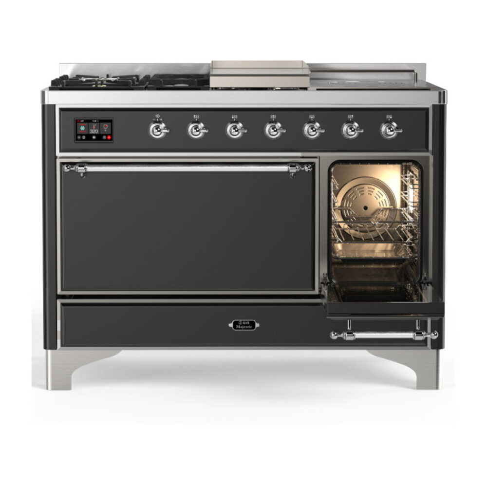 ILVE-UM48FSQNR3MGC-Secondary Oven Open View