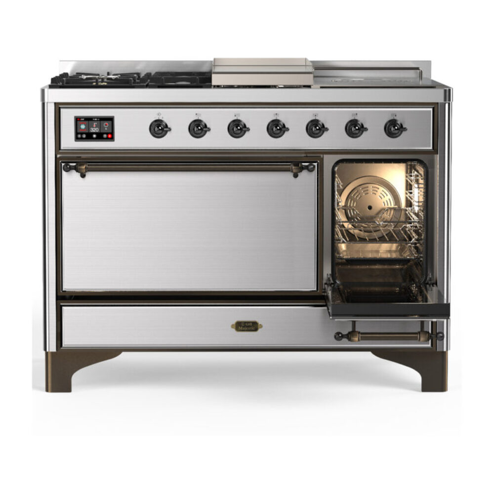 ILVE-UM48FSQNR3SSBLP-Secondary Oven Open View