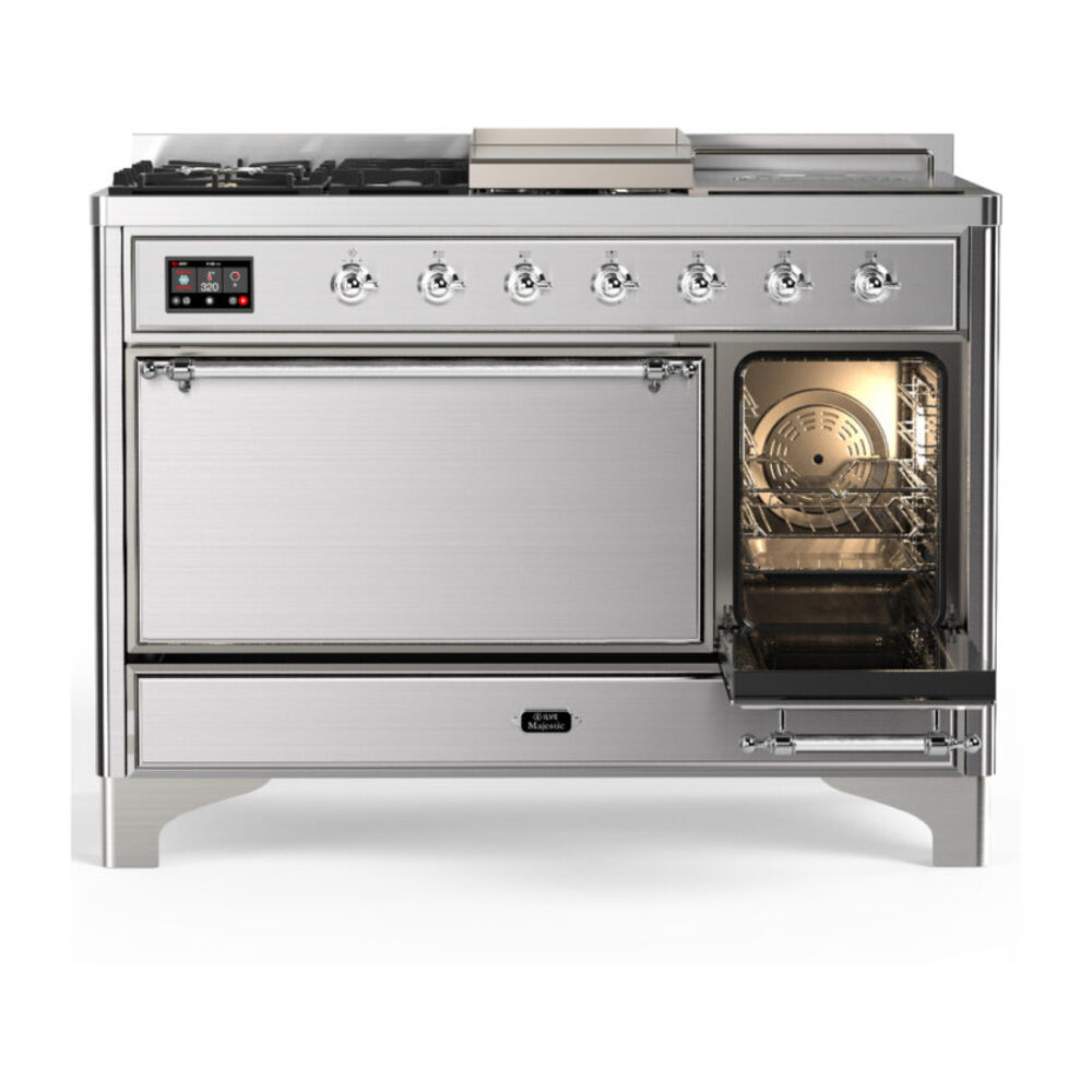 ILVE-UM48FSQNR3SSC-Secondary Oven Open View