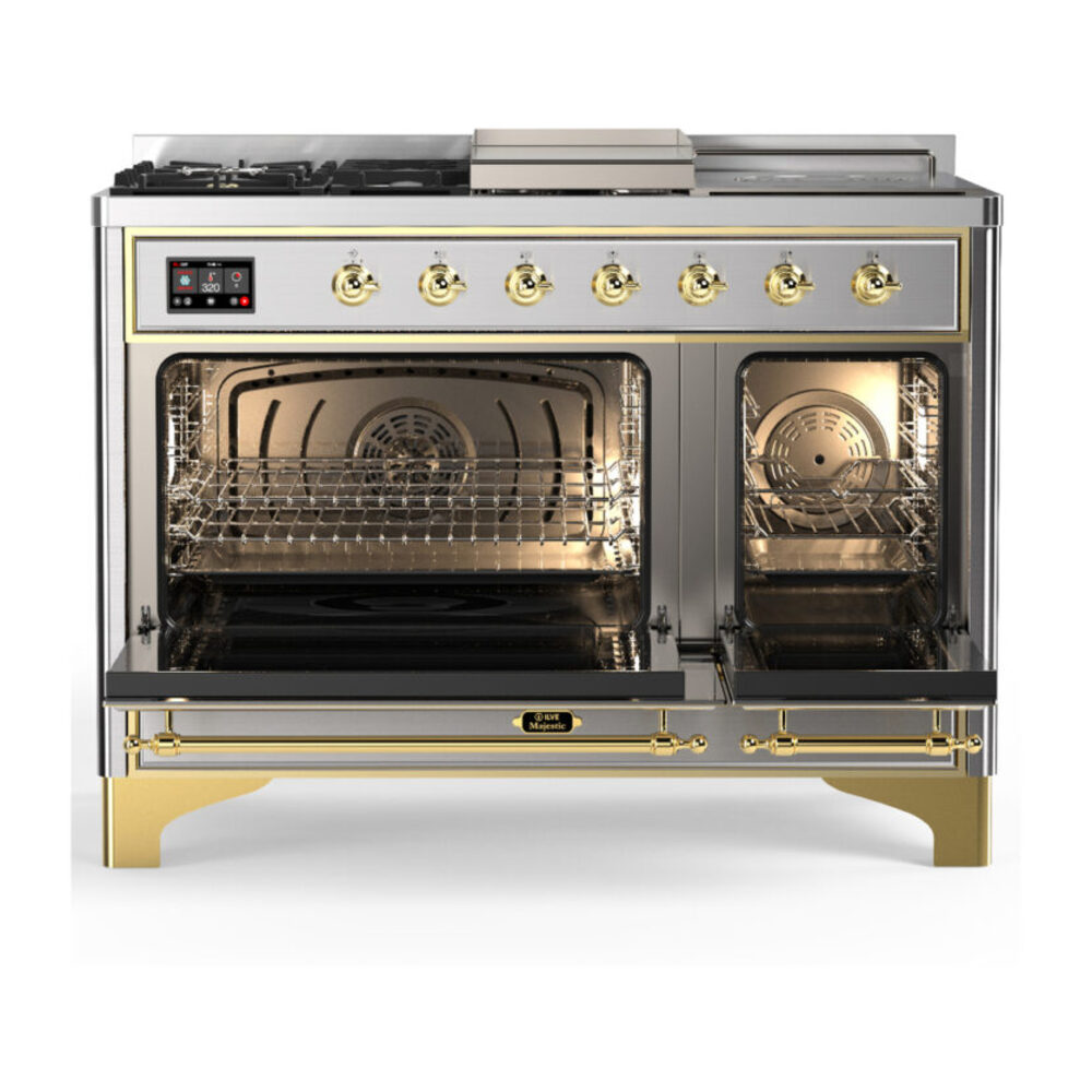 ILVE-UM48FSQNR3SSGLP-Double Oven Open View