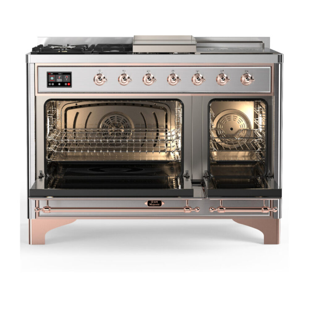 ILVE-UM48FSQNR3SSPLP-Double Oven Open View