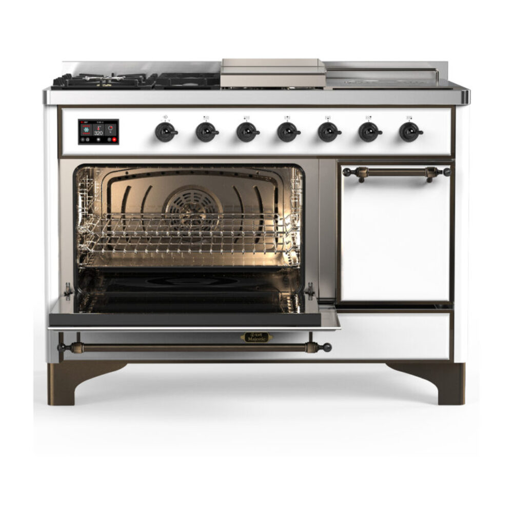 ILVE-UM48FSQNR3WHB-Primary Oven Open View