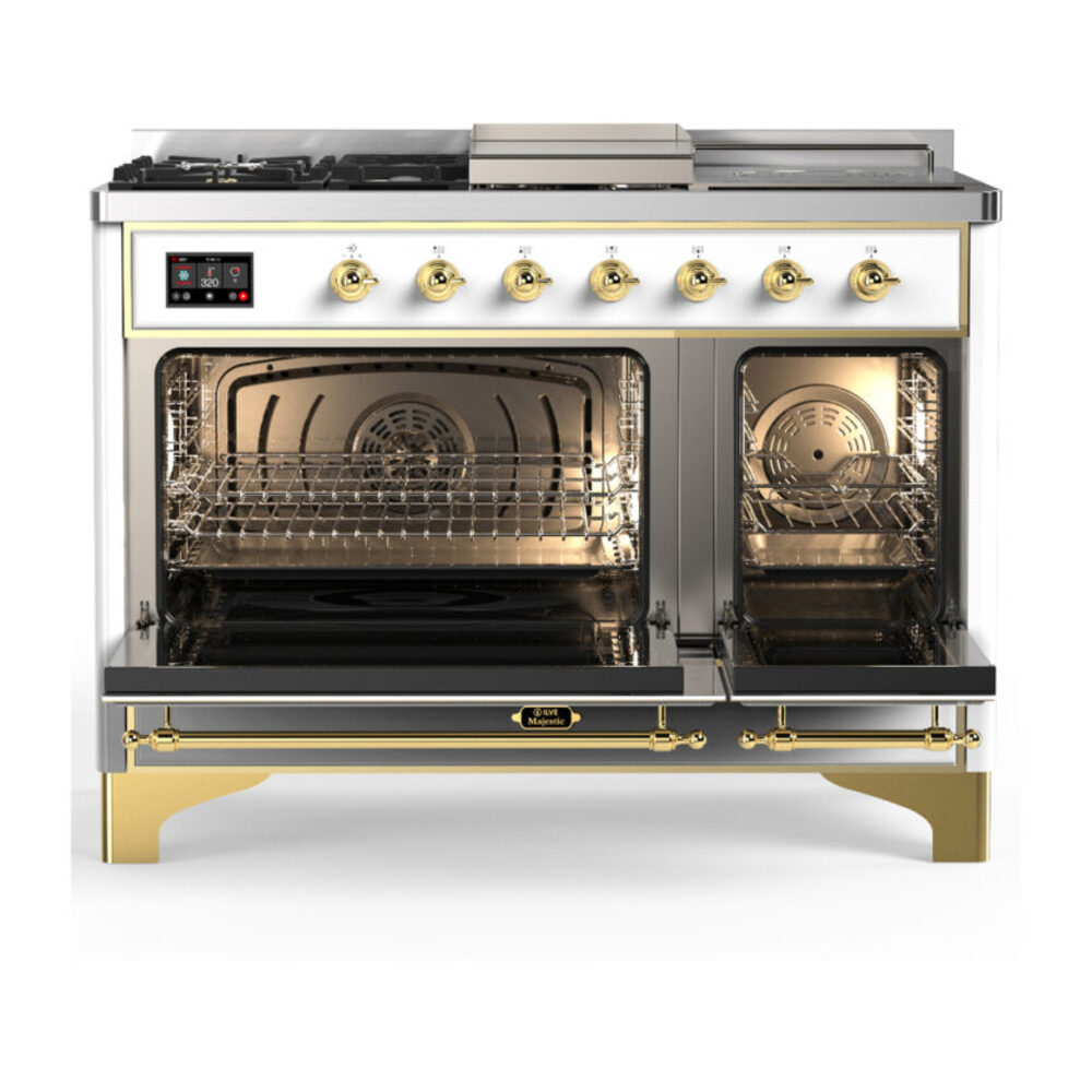 ILVE-UM48FSQNR3WHGLP-Double Oven Open View