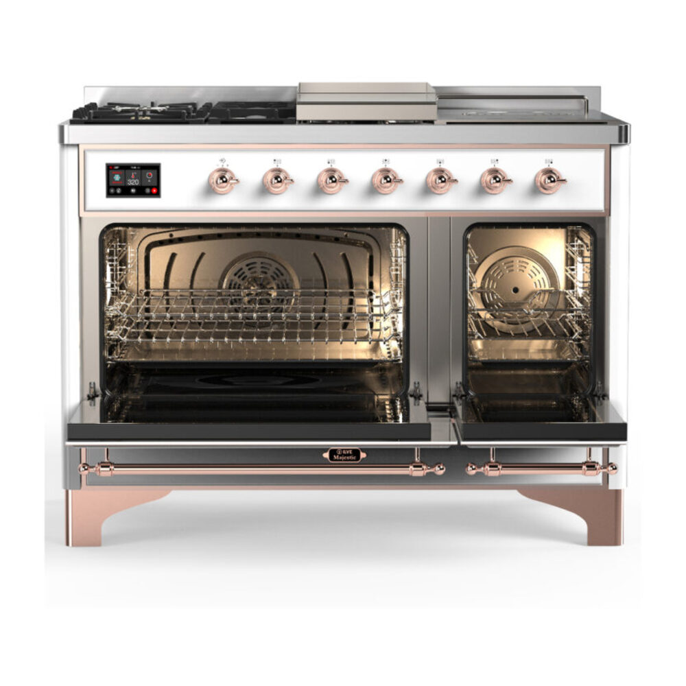 ILVE-UM48FSQNR3WHPLP-Double Oven Open View