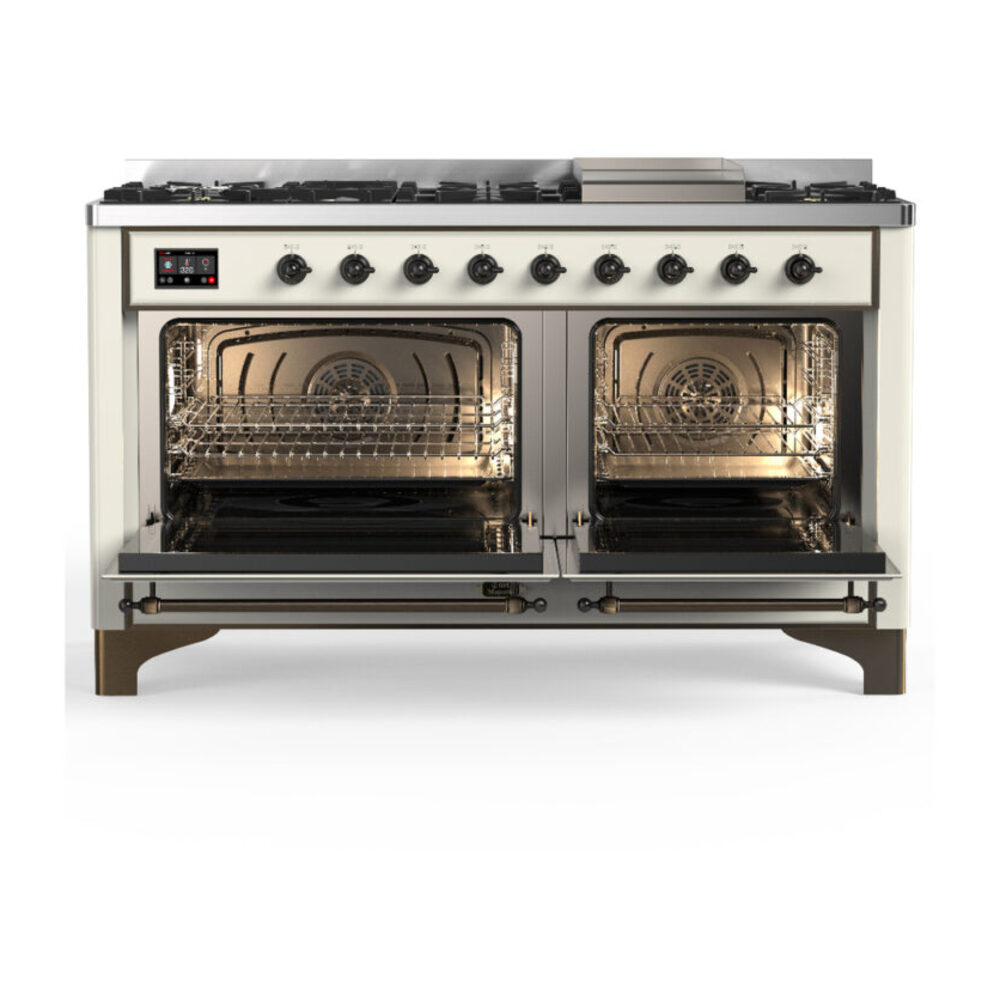 ILVE-UM60FNR3AWB-Double Oven Open View