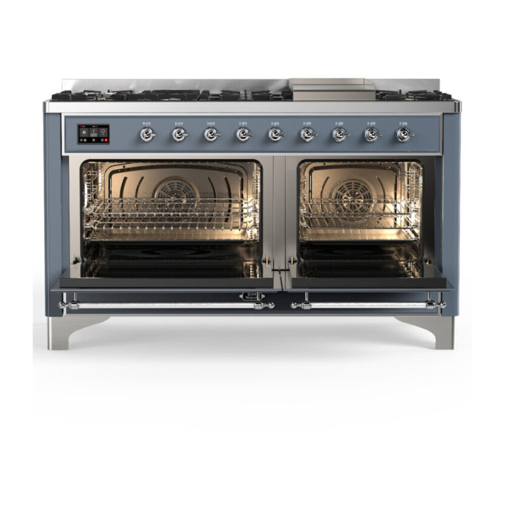 ILVE-UM60FNR3BGC-Double Oven Open View