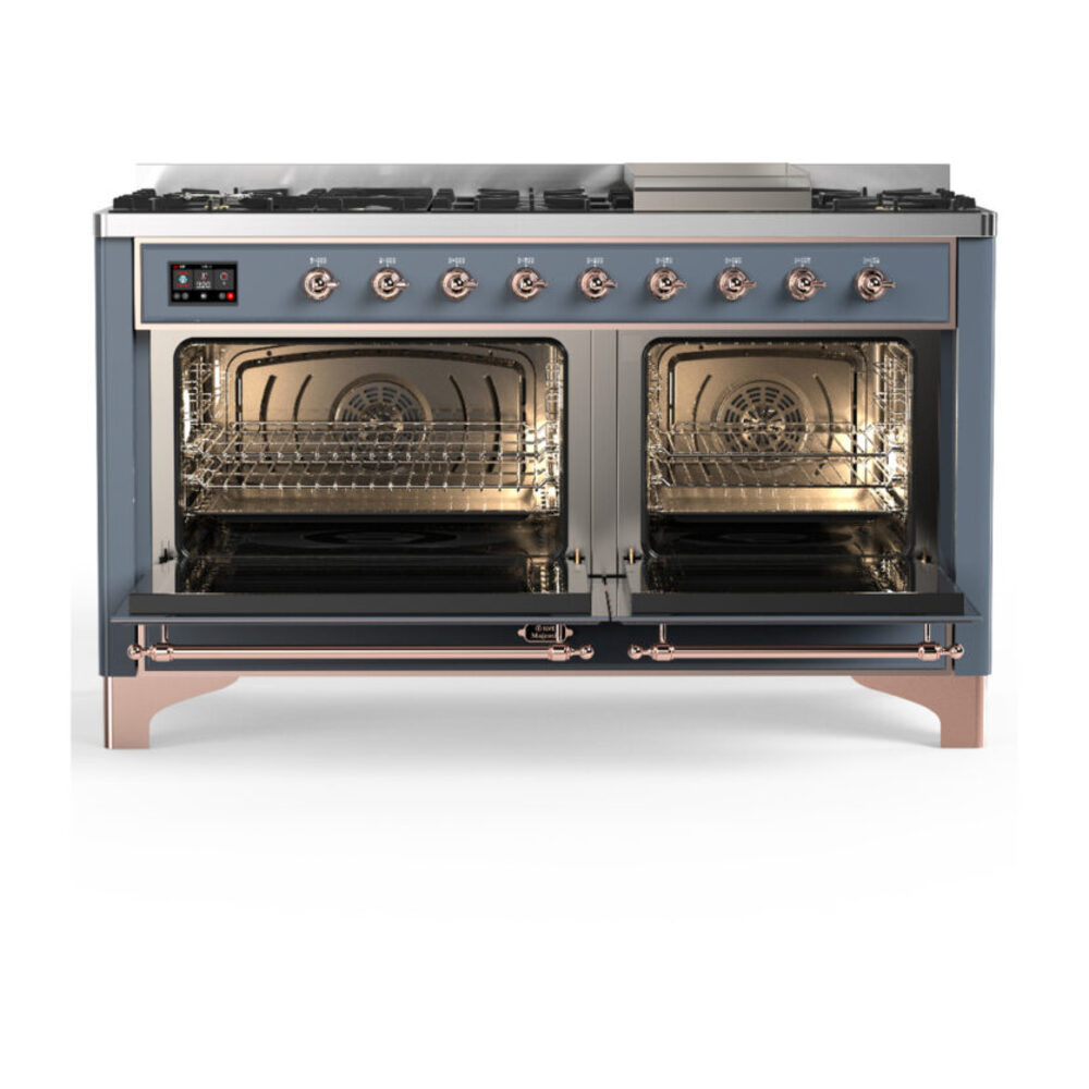 ILVE-UM60FNR3BGPLP-Double Oven Open View