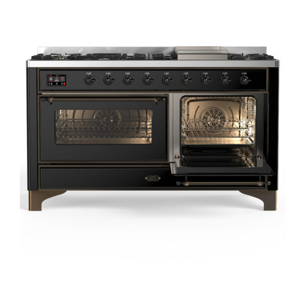 ILVE-UM60FNR3BKB-Secondary Oven Open View
