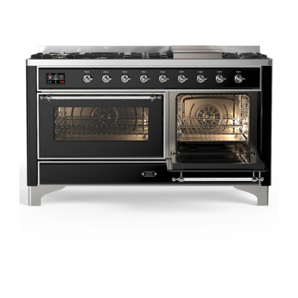 ILVE-UM60FNR3BKCLP-Secondary Oven Open View