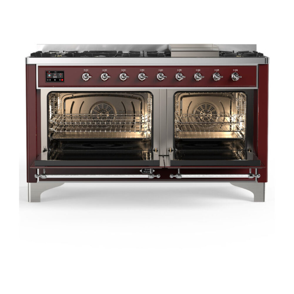 ILVE-UM60FNR3BUC-Double Oven Open View