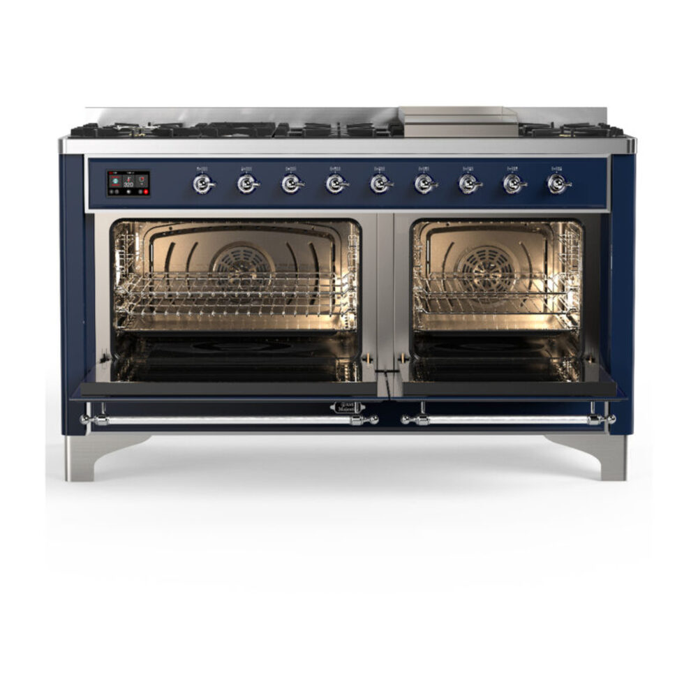 ILVE-UM60FNR3MBC-Double Oven Open View