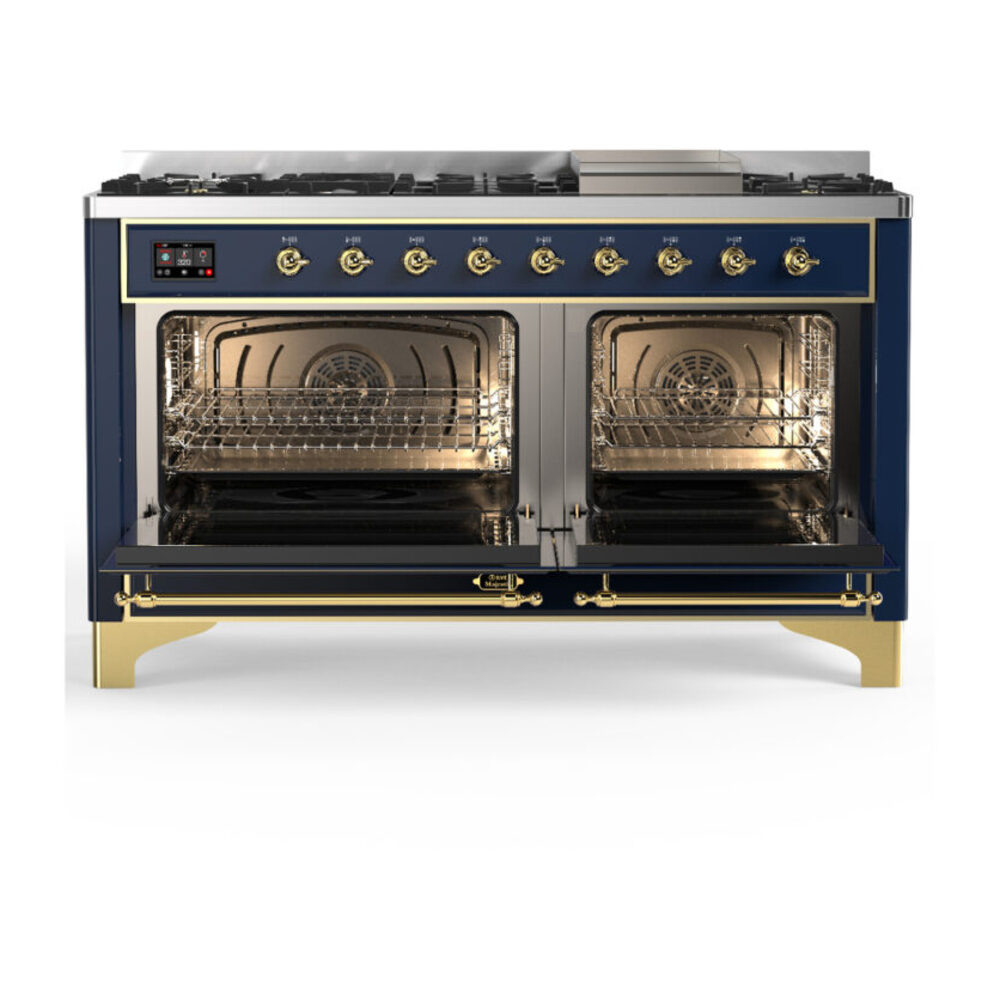 ILVE-UM60FNR3MBG-Double Oven Open View