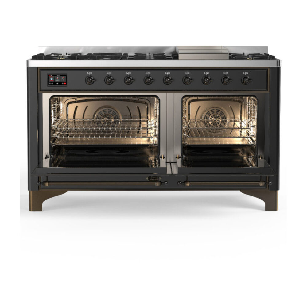 ILVE-UM60FNR3MGB-Double Oven Open View