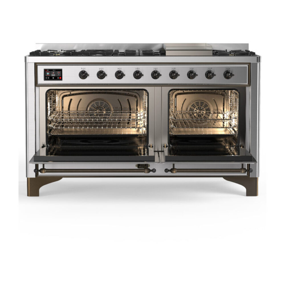 ILVE-UM60FNR3SSBLP-Double Oven Open View