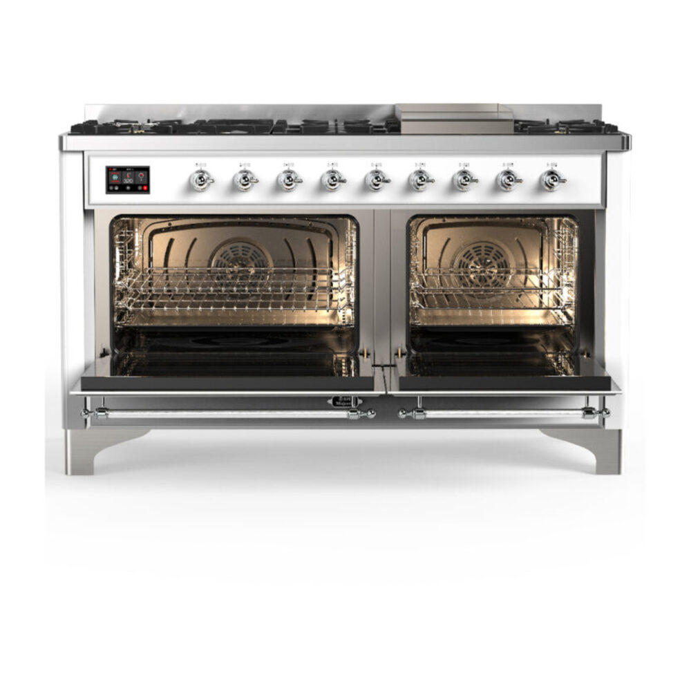 ILVE-UM60FNR3WHCLP-Double Oven Open View