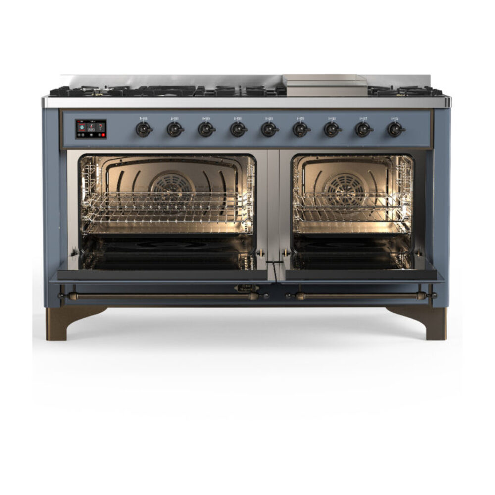 ILVE-UM60FQNR3BGBLP-Double Oven Open View