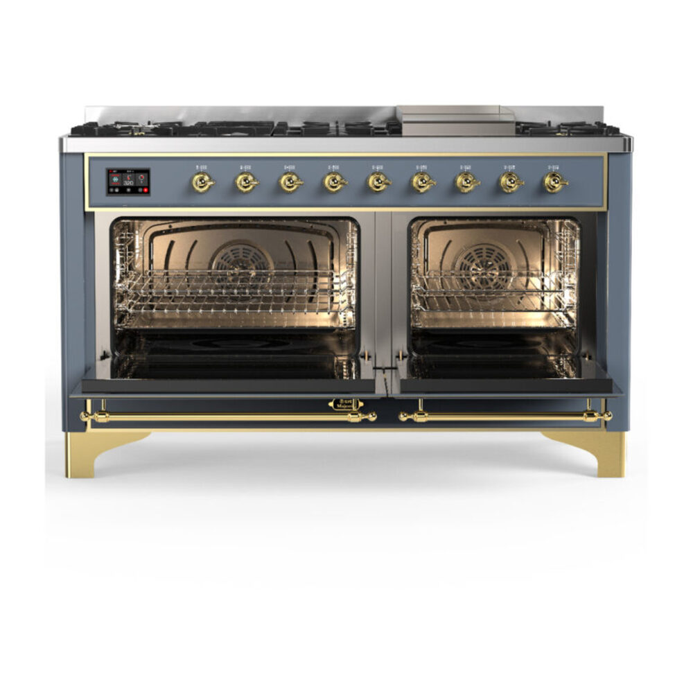ILVE-UM60FQNR3BGG-Double Oven Open View