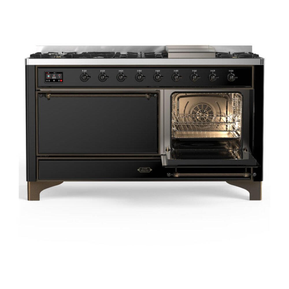 ILVE-UM60FQNR3BKB-Secondary Oven Open View