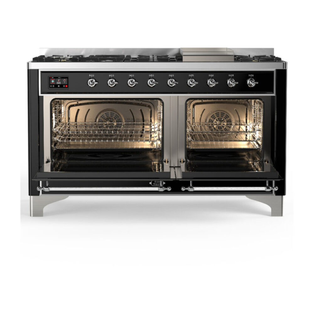 ILVE-UM60FQNR3BKCLP-Double Oven Open View