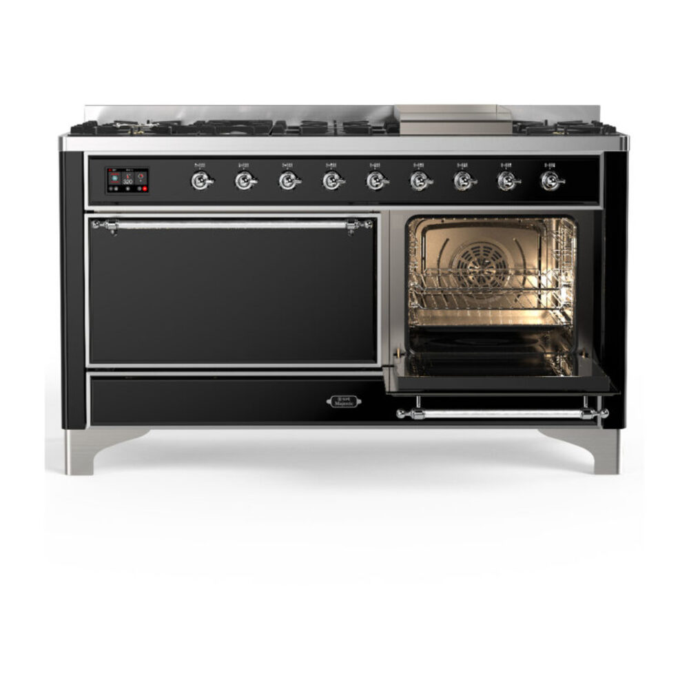 ILVE-UM60FQNR3BKCLP-Secondary Oven Open View