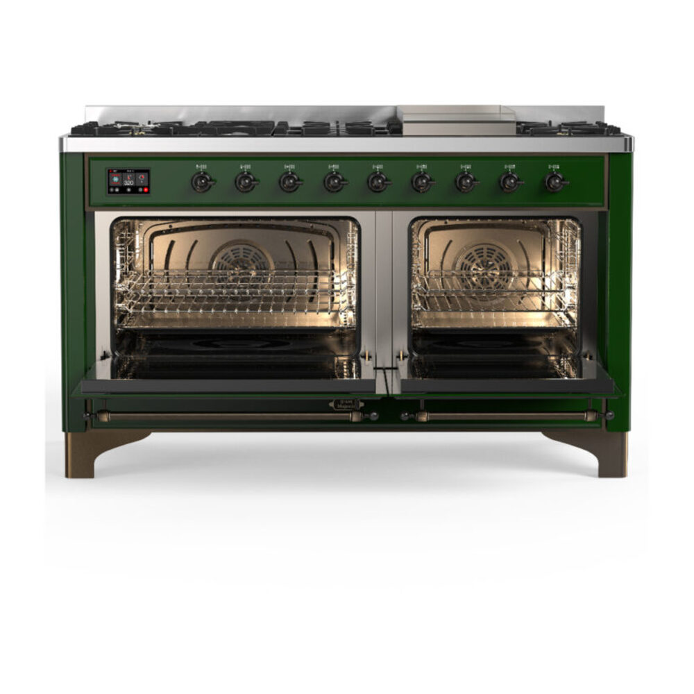 ILVE-UM60FQNR3EGB-Double Oven Open View