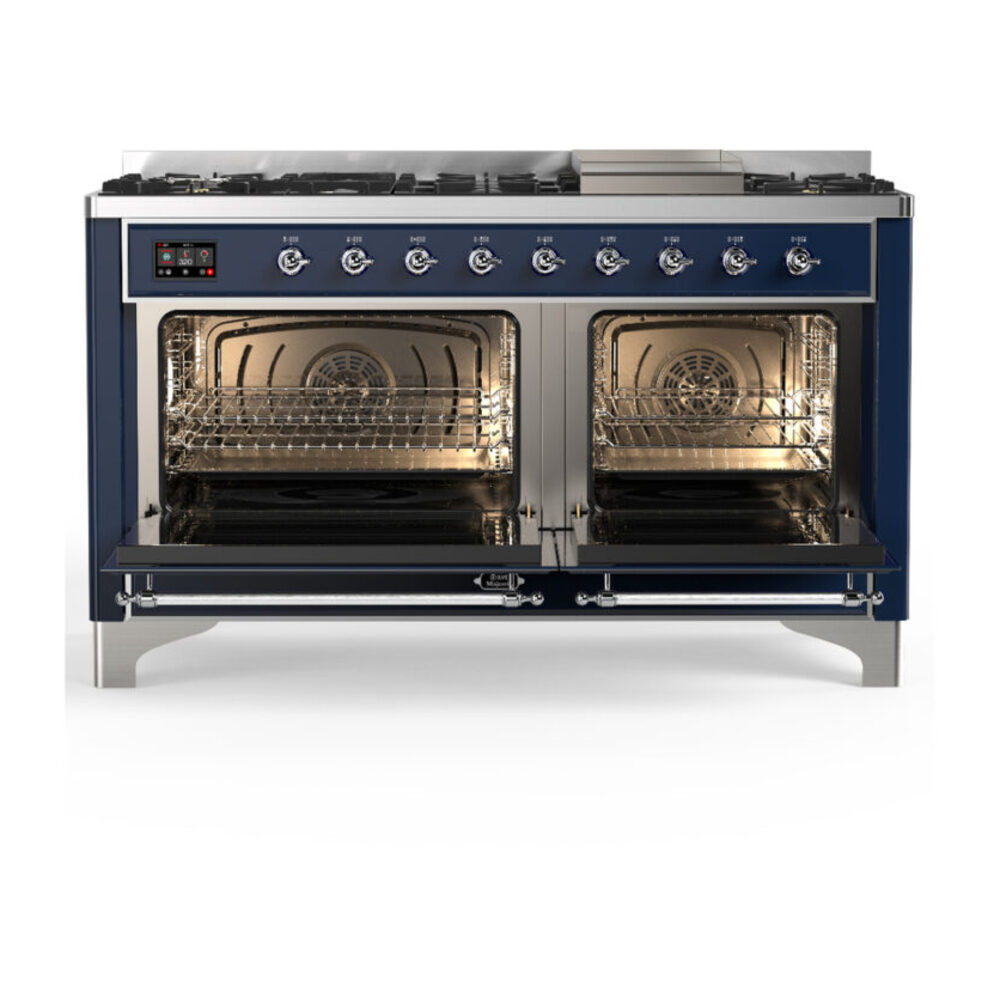 ILVE-UM60FQNR3MBCLP-Double Oven Open View