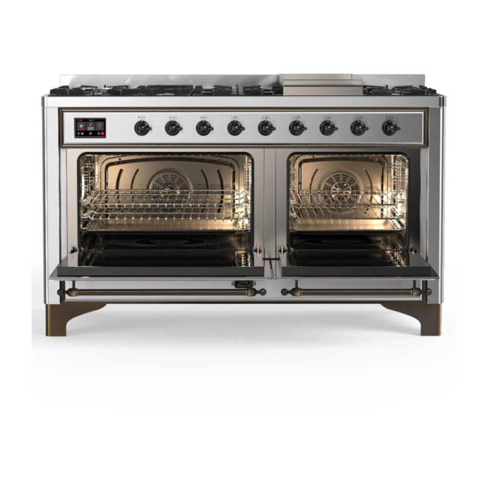 ILVE-UM60FQNR3SSBLP-Double Oven Open View