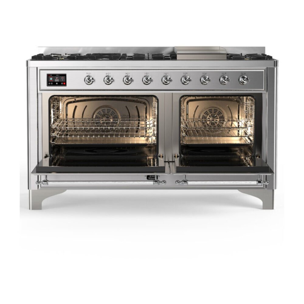 ILVE-UM60FQNR3SSC-Double Oven Open View