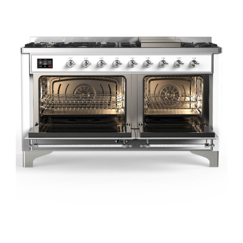ILVE-UM60FQNR3WHC-Double Oven Open View