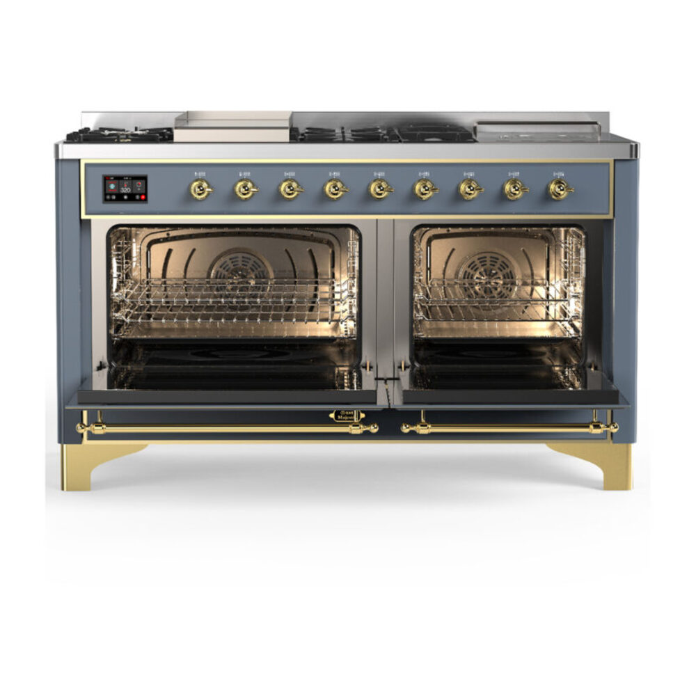 ILVE-UM60FSNR3BGG-Double Oven Open View