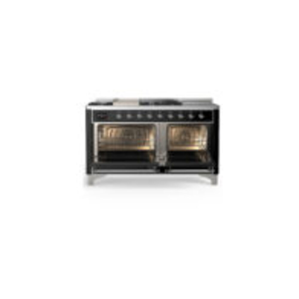 ILVE-UM60FSNR3BKC-Double Oven Open View