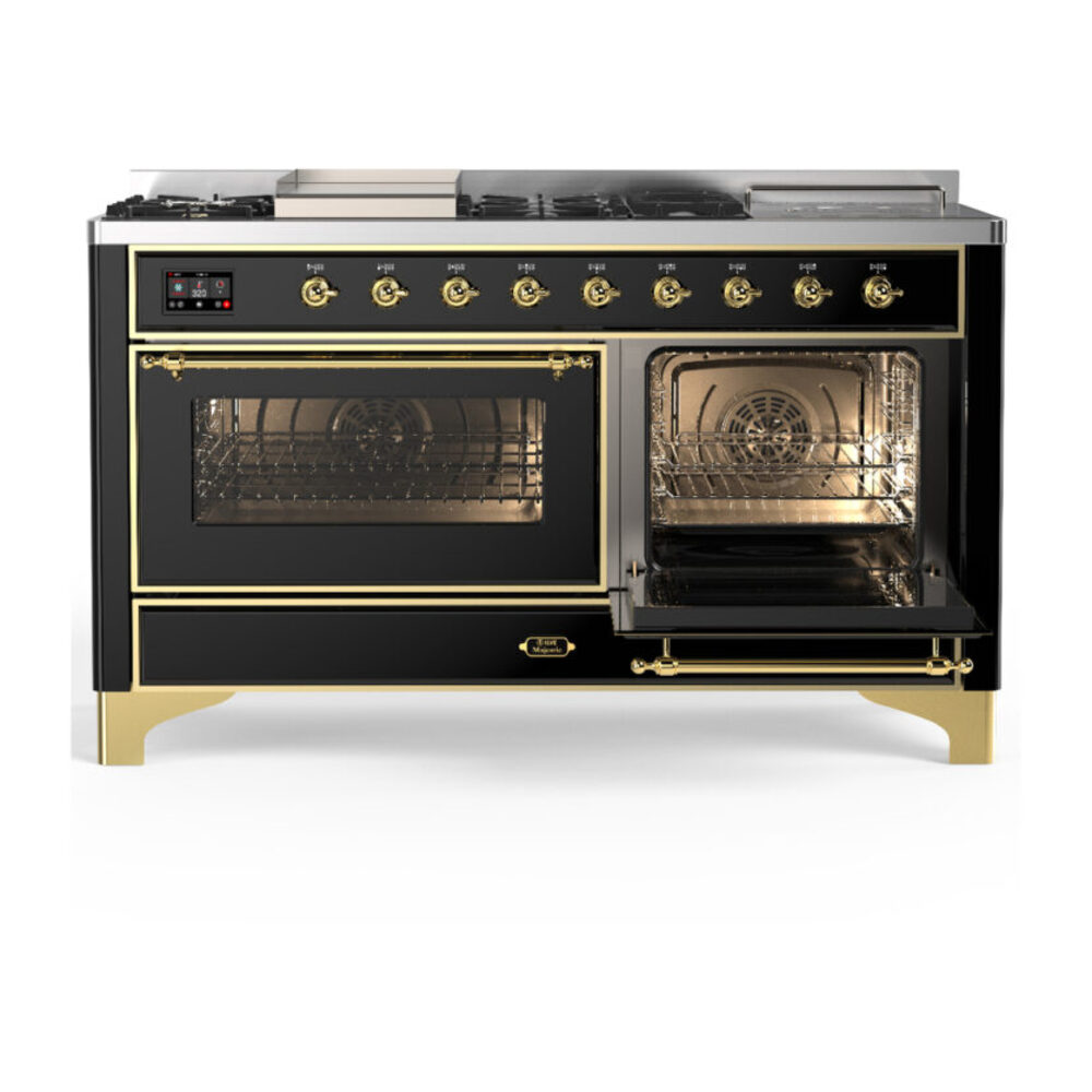 ILVE-UM60FSNR3BKGLP-Secondary Oven Open View