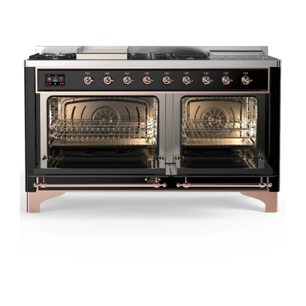 ILVE-UM60FSNR3BKPLP-Double Oven Open View
