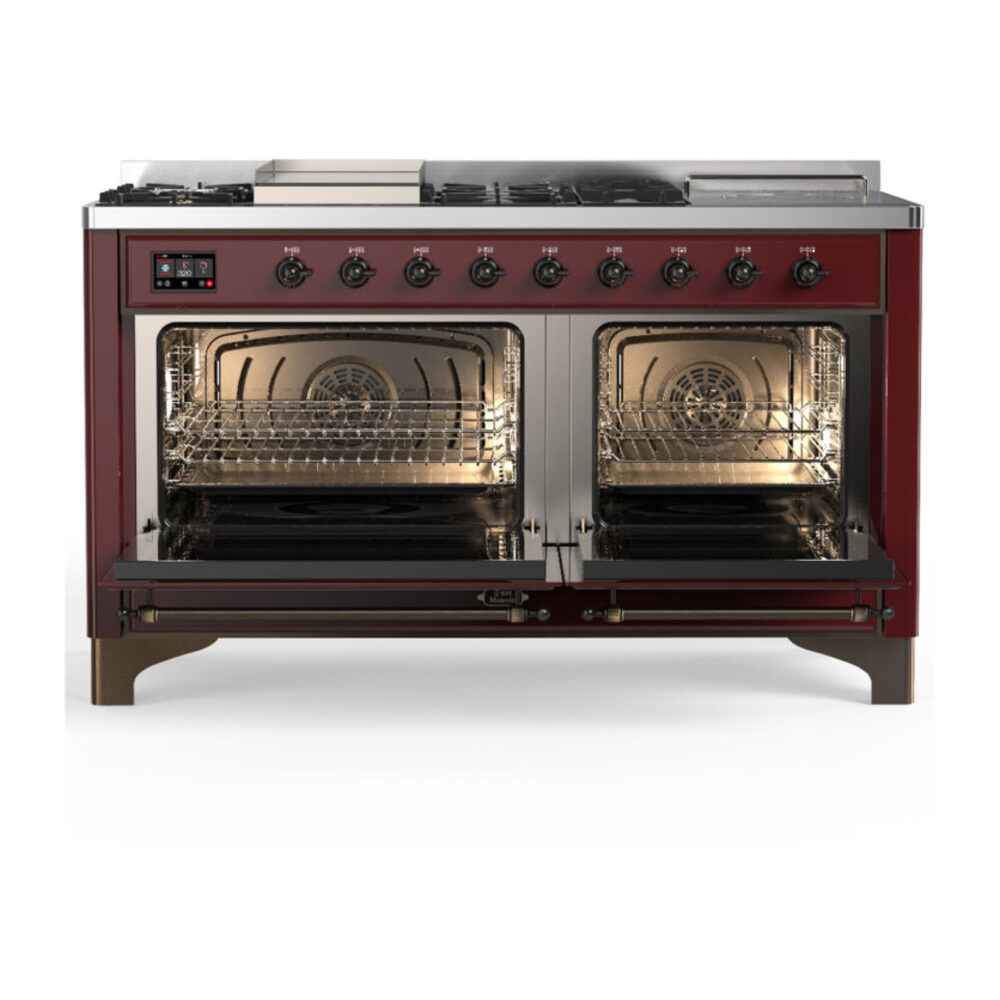 ILVE-UM60FSNR3BUBLP-Double Oven Open View