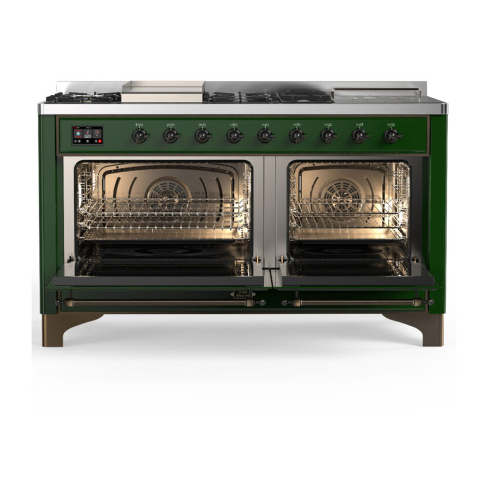 ILVE-UM60FSNR3EGB-Double Oven Open View