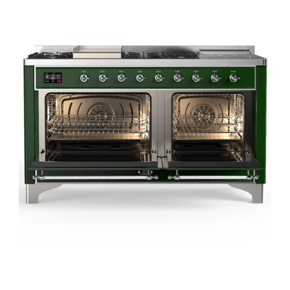 ILVE-UM60FSNR3EGC-Double Oven Open View