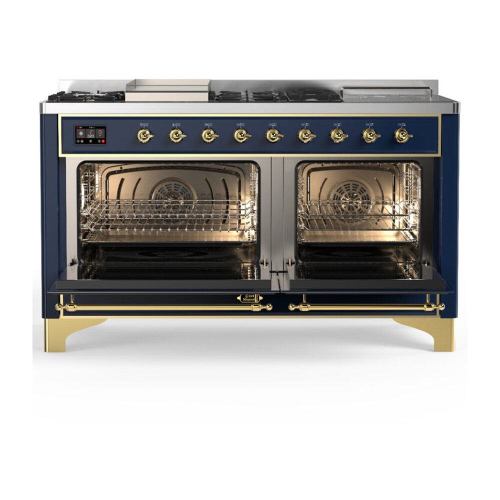 ILVE-UM60FSNR3MBG-Double Oven Open View