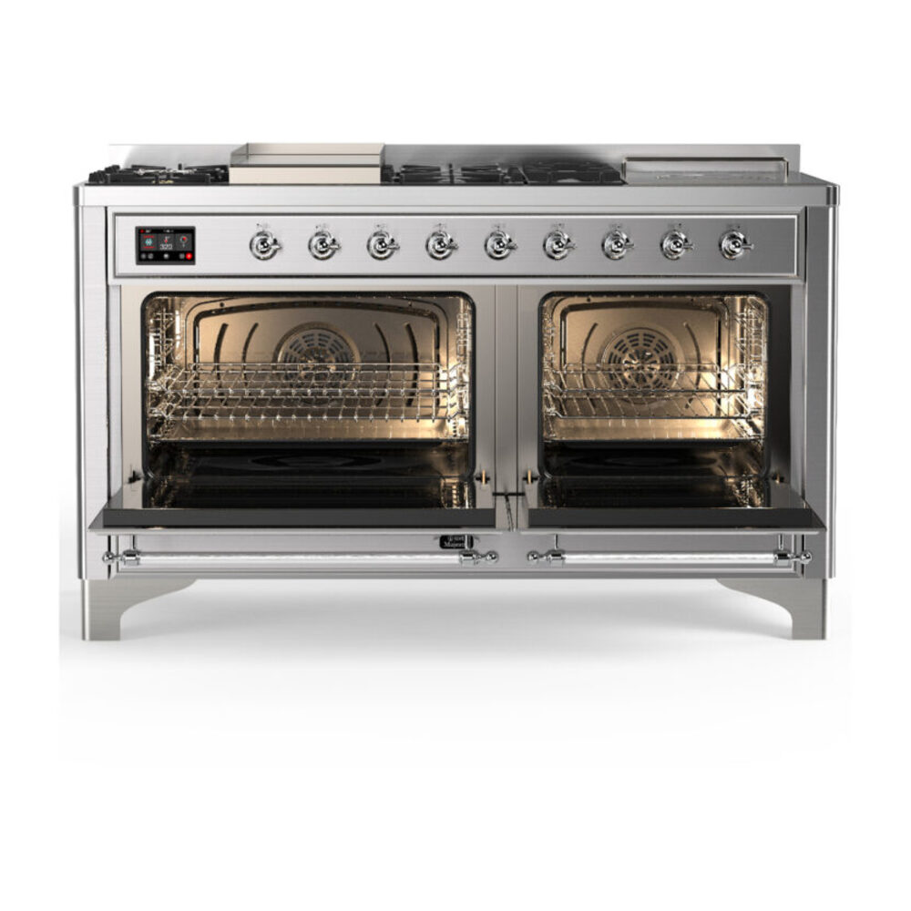 ILVE-UM60FSNR3SSC-Double Oven Open View
