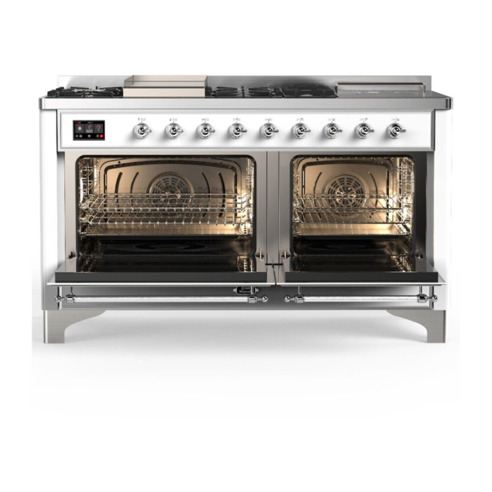 ILVE-UM60FSNR3WHCLP-Double Oven Open View