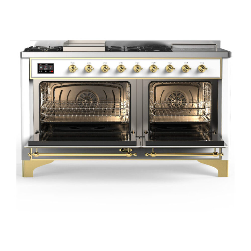 ILVE-UM60FSNR3WHGLP-Double Oven Open View