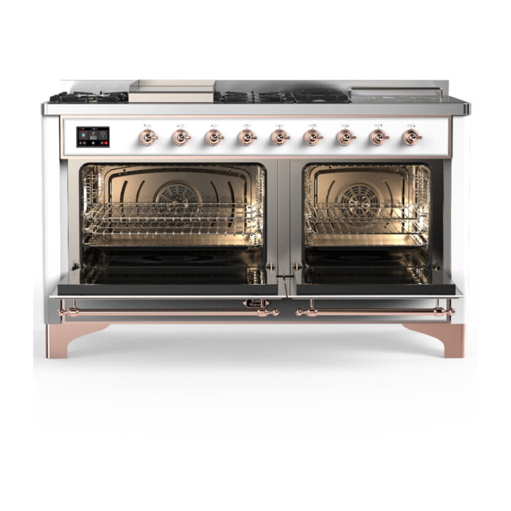 ILVE-UM60FSNR3WHP-Double Oven Open View