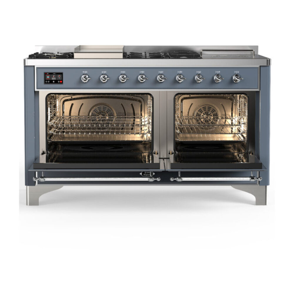 ILVE-UM60FSQNR3BGC-Double Oven Open View
