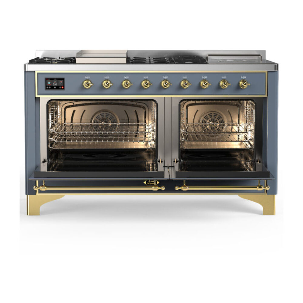 ILVE-UM60FSQNR3BGG-Double Oven Open View